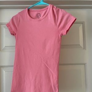 J Crew Fine Rib Cotton Tee